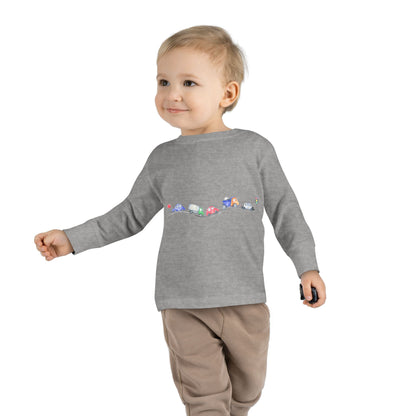 Toddler Long Sleeve Car Tee