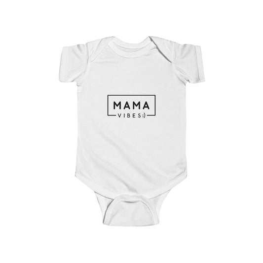 Mama Vibes Infant Bodysuit | Baby Shower Gift & Cute Outfit