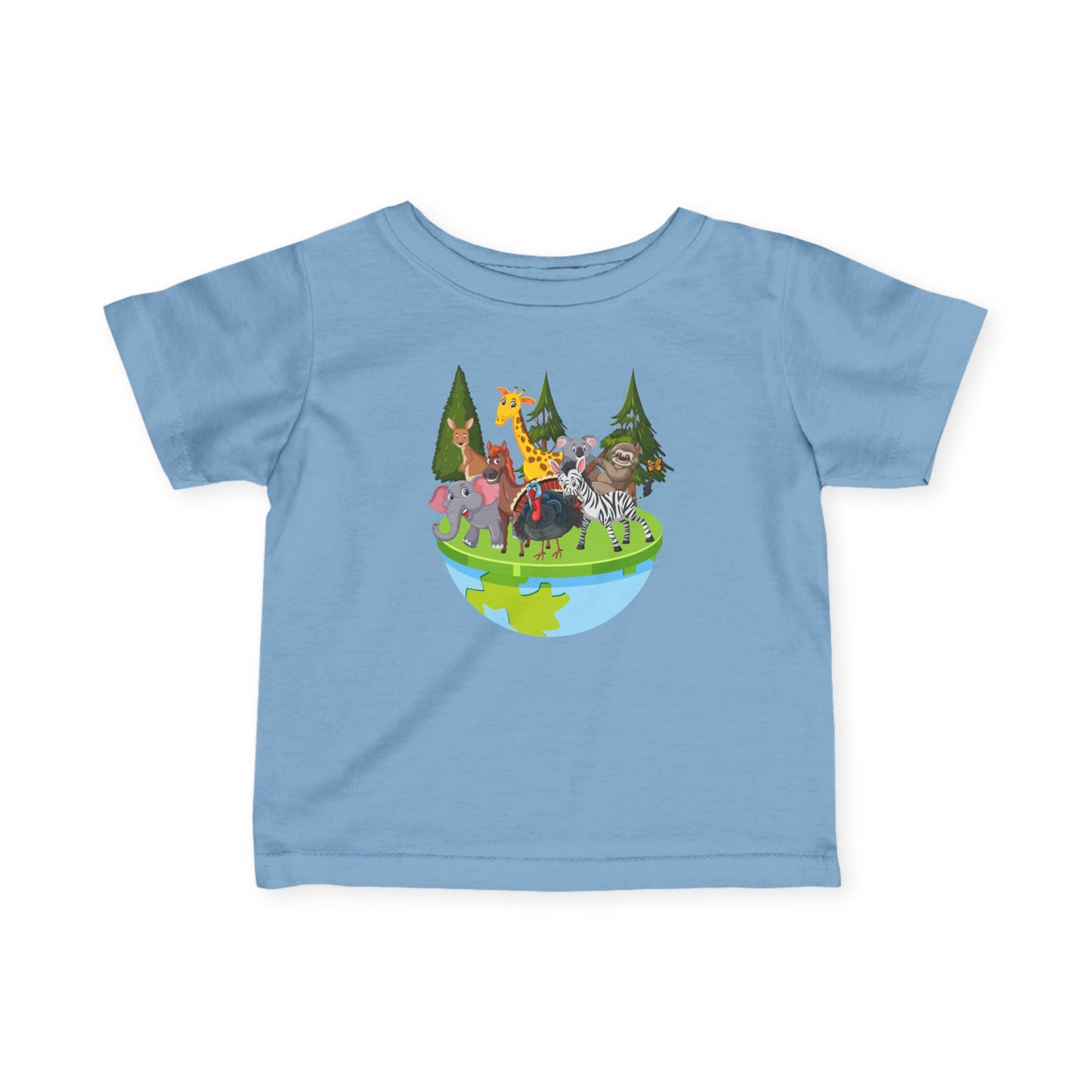 Animal Adventure Tee | Cute Baby Shirt Earth Day Gift