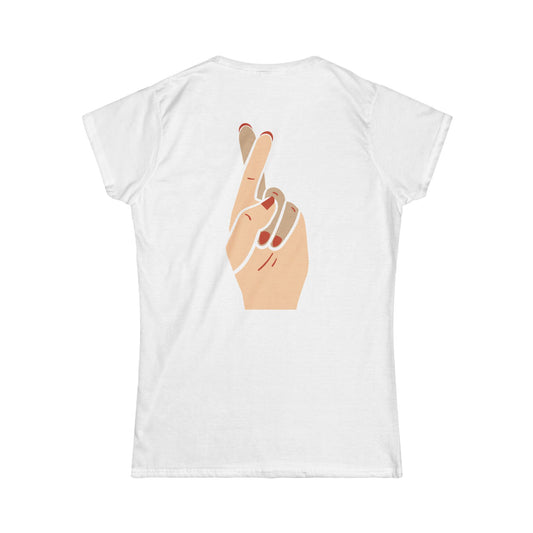 Romantic Loaf Bread Women's Tee | Cute Food Lover Gift