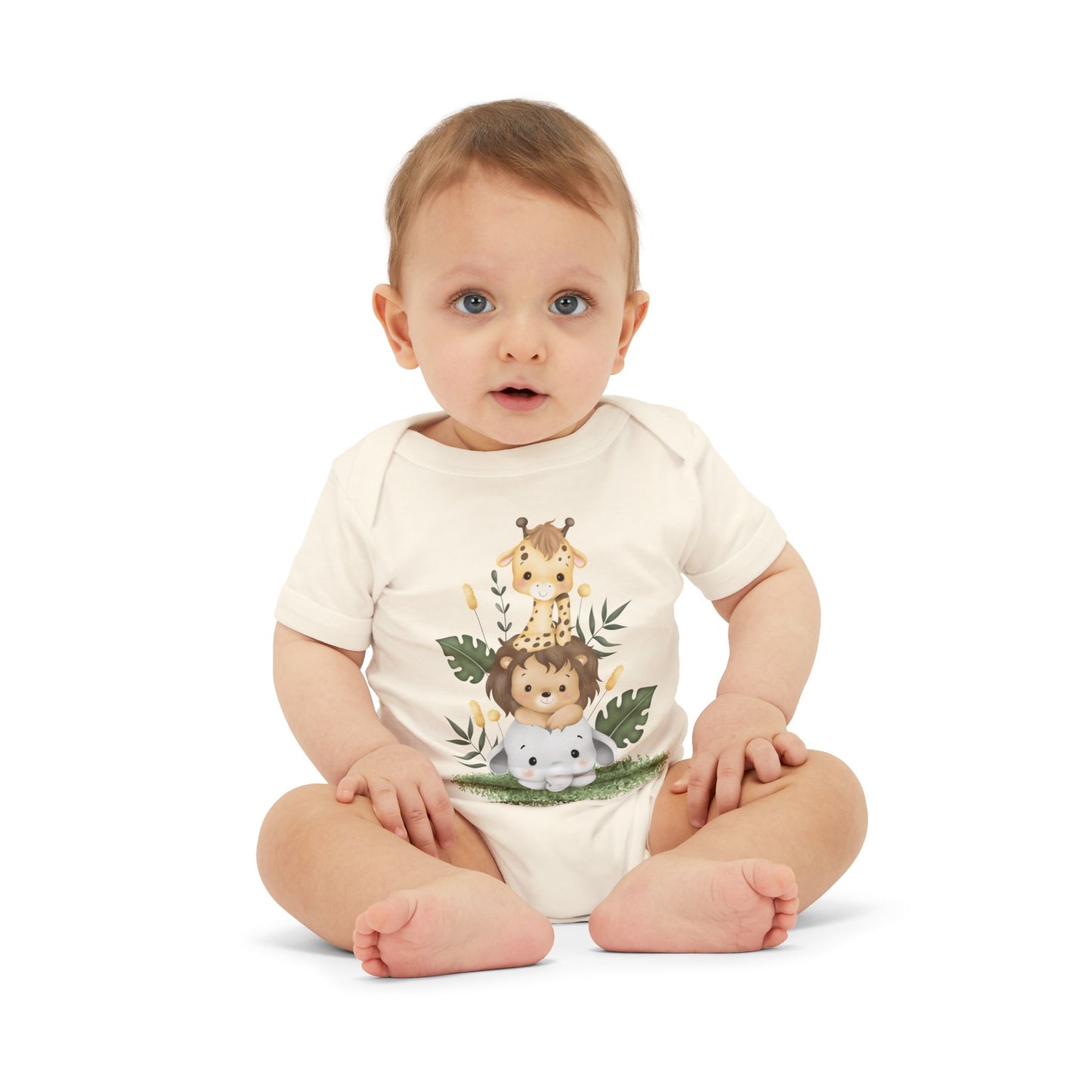 Animal Print Infant Bodysuit | Baby Shower Gift Onesie