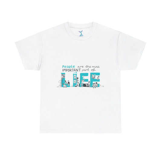 People Are Important Unisex Tee | Motivational Gift Shirt