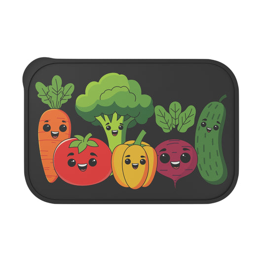 Cute Veggie Kids Bento Box | Eco-Friendly Food Container